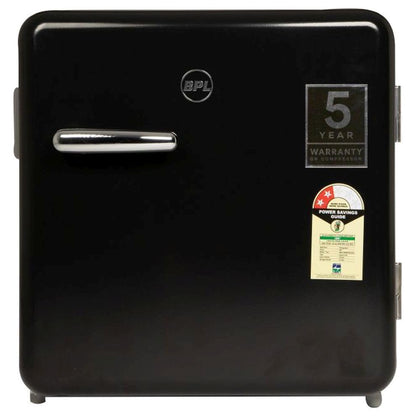 BPL BRC-0600BPBK Mini Bar Refrigerator Direct Cool Single Door 45 Litre