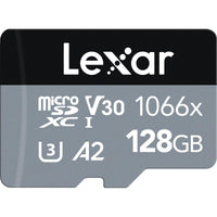 Lexar Professional 128GB 1066x Micro SDXC U3, UHS-1, A2 