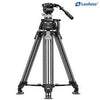 Leofoto LVF-163C+BV-15  Video Support System Dual Leg Tubes Tripod