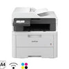 Brother MFC-L3760CDW Multifunction Colour Laser (Print,Copy,Scan) LED Duplex WIFI ADF Printer With Gigabit Ethernet Connectivity, Ideal For Office & Workgroups