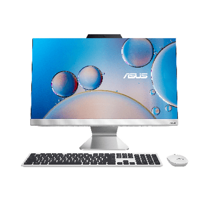 ASUS Vivo AIO, All In One PC, 12th Gen, Intel Core i5-1235U 8GB/512GB/Intel UHD Graphics/60.45 cms (23.8) FHD/Win 11 Home A3402WBA-KWA059WS- White Colour AIO Desktop