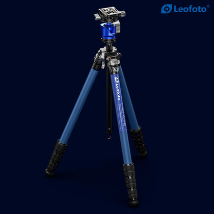 Leofoto LY-224C+LH-25 Mr. Y Series, Y Shaped Center Column CNC, Carbon Fiber Tripod Tubes