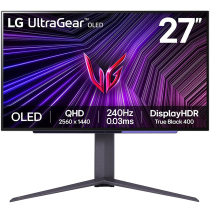 LG 27GS95QE UltraGear OLED Display HDR400 240Hz Refresh Rate Monitor 0.03ms Response Time