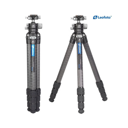 Leofoto LS-324C+ LH-40PCL Ball Head Kit 4S  Carbon Layer Tripod Super Stability Compact Size