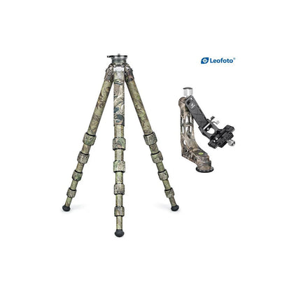 Leofoto LS365CEX+PG-1 Full Camouflage Professional Carbon Fiber Tripod Leg Section 5