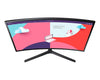 Samsung LS24C366EAWXXL Curved Monitor Full HD LED Backlit VA Panel with 1800R, Slim Design