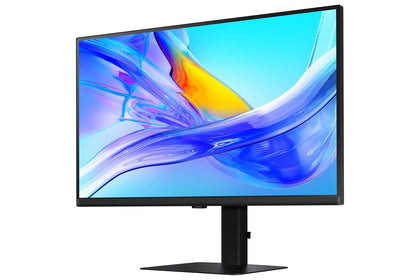 Samsung LS27D804UAWXXL S8 ViewFinity UHD 4K Monitor with Type-C & LAN Port, KVM Switch, DP, Easy Setup 27