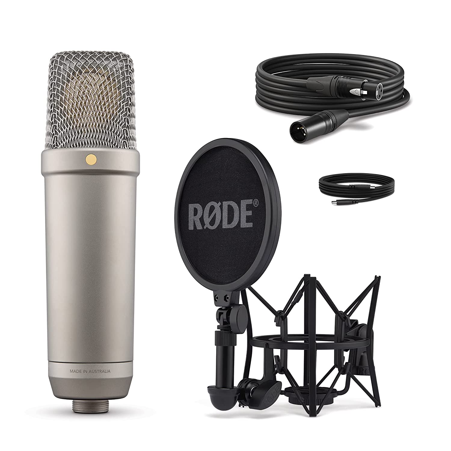 Condenser outlet microphone