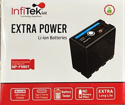 Infitek Li-ion Battery F980T Battery for Accsoon Cineview HE Transmitter