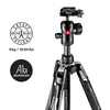 Manfrotto MKBFRLA4BK-BH Befree Advanced Aluminium Travel Tripod Lever with Ball Head