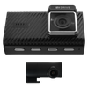 IZI DRIVE Plus+ 4K Dual Channel Dash Camera with GPS , 3inch HD Screen, 170° Wide Angle, Night Vision, G-Sensor, Wifi, ADAS, Emergency Recording, Made for Indian Roads, Optional Car Parking Monitor