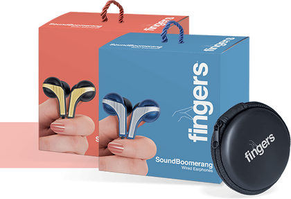 Fingers SoundBoomerang Wired Earphone With Mic