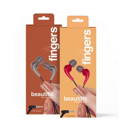 Fingers Beautific Wired Earphone with Mic simplyshopping.in