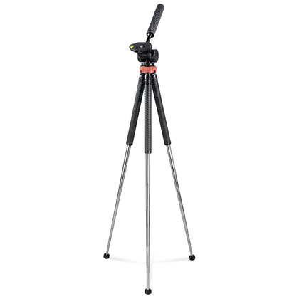 Hama Traveller Pro Tripod 8 Sections Aluminium Body For Smartphones,GoPro