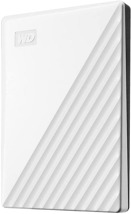 WD My Passport 5TB Portable Hard Disk With USB3.0,Automatic Backup Compatible with Windows & Mac-White