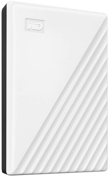 WD My Passport 2TB Portable Hard Disk With USB3.0,Automatic Backup Compatible with Windows & Mac-White