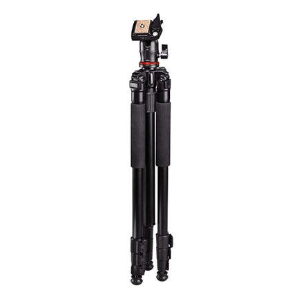 Hama Traveller 163 Ball Tripod Aluminium Body Foam Grip 3 Sections Leg Segment