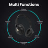 Portronics Muffs M1 Over Ear Headphone Wireless Bluetooth Headset,.3.5mm Aux in