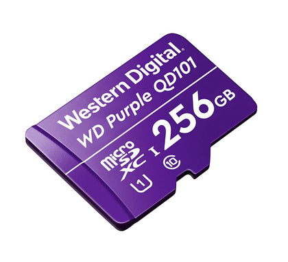 WD 256GB Memory Micro SD for CCTV Camera,WiFi, Surveillance WDD256G1P0C Western Digital