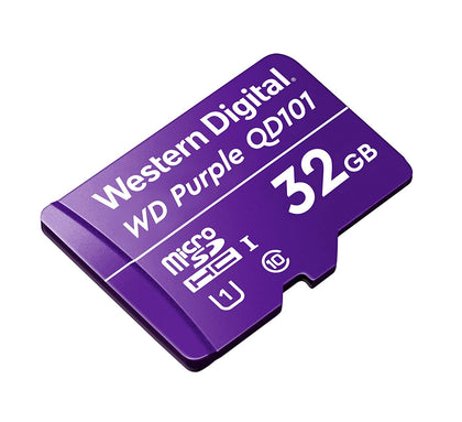 WD 32GB Memory Micro SD for CCTV Camera,WiFi, Surveillance WDD032G1P0C Western Digital