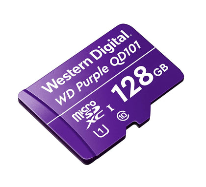 WD 128GB Memory Micro SD for CCTV Camera,WiFi, Surveillance WDD128G1P0C Western Digital