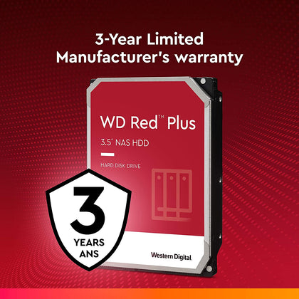 Western Digital 2TB Red Plus Internal Hard Drive 3.5